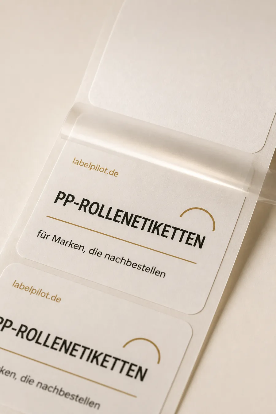 Schutzlack für matte Haptik.