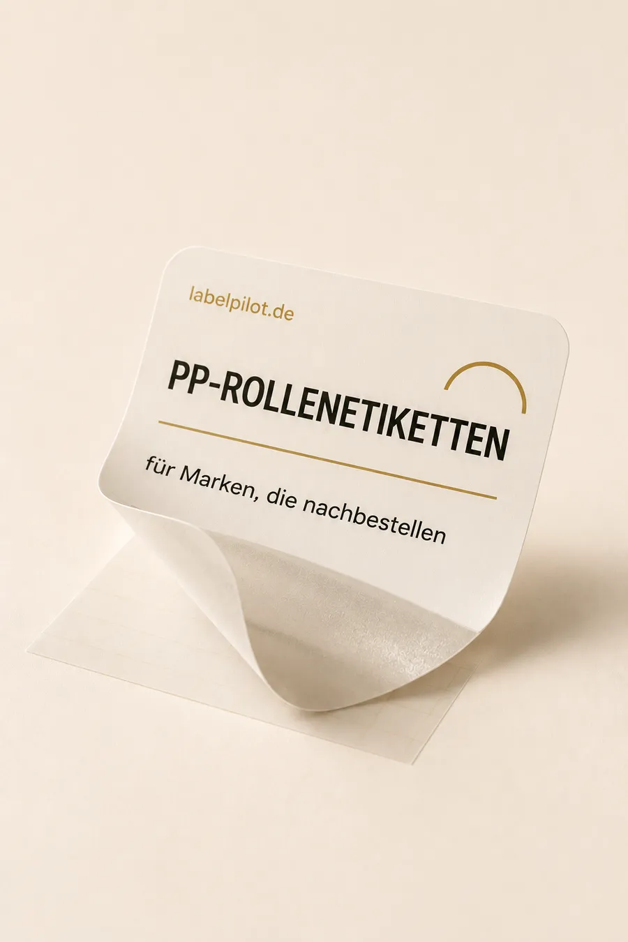 Leicht abzuziehen.