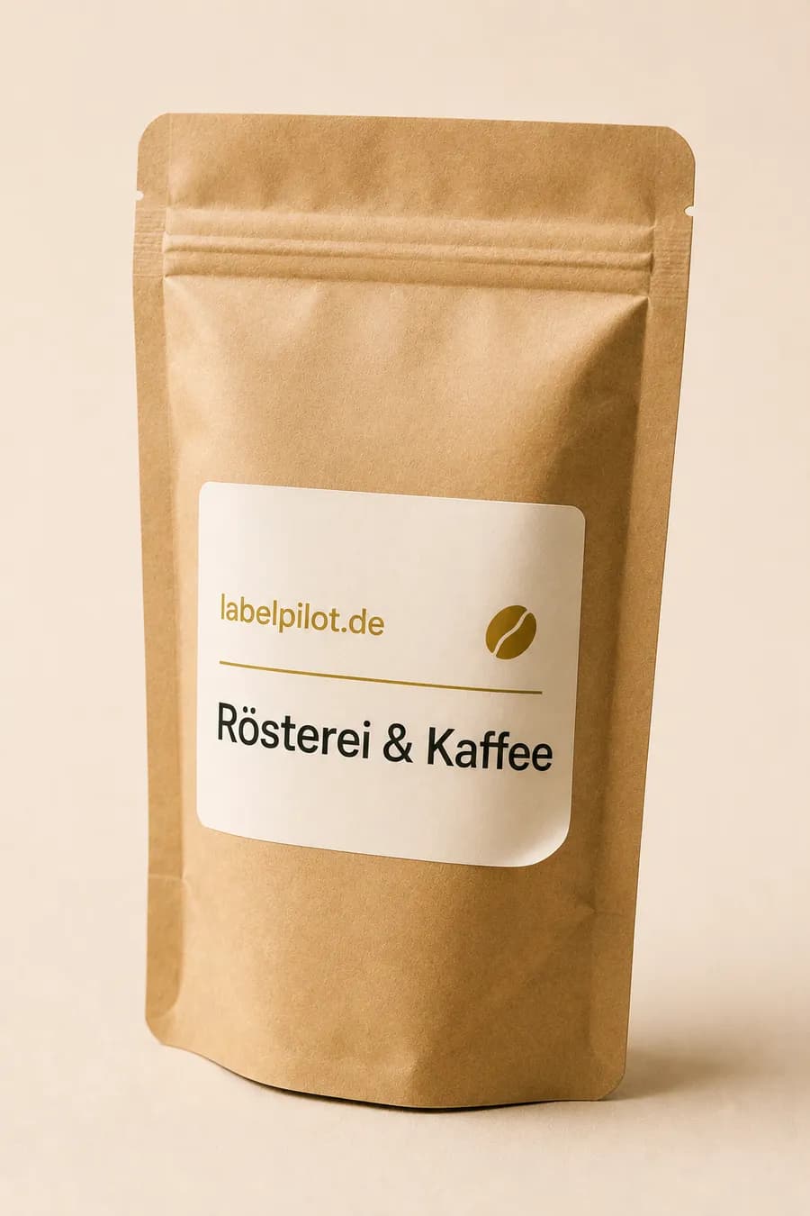 PP-Etikett (Opak) auf Produkt: Rösterei & Kaffee